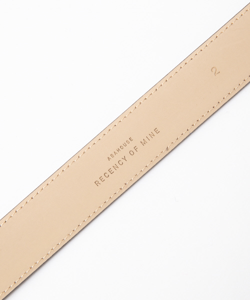 ABAHOUSE（アバハウス）の「【Recency of Mine】サフィアーノドレスベルト（ベルト・メンズ・ブラック/ブラウン・2/1）」の5枚目の写真