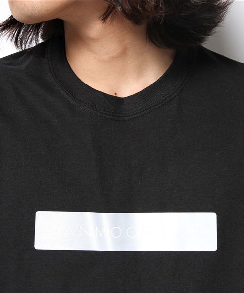 WHO'S WHO gallery(フーズフーギャラリー)の「【VANMOOF】リフレクターボックスロゴTEE(Tシャツ/カットソー・メンズ・ホワイト/ブラック・MEDIUM/LARGE)」の9枚目の写真
