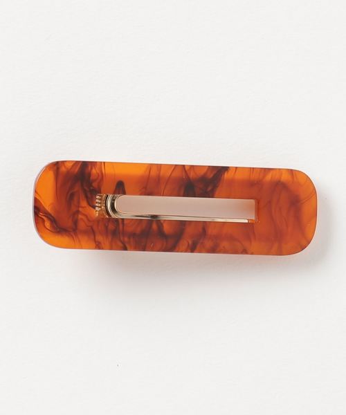 Esime（エシミー）の「スクエア ヘアクリップ（ヘアピン・レディース・ブラック/ブラウン/グレー/レッド/ピンク/ブルー/ネイビー/ブラック系その他/ブラック系その他2/ライトブラウン/キャメル/その他・FREE）」の7枚目の写真