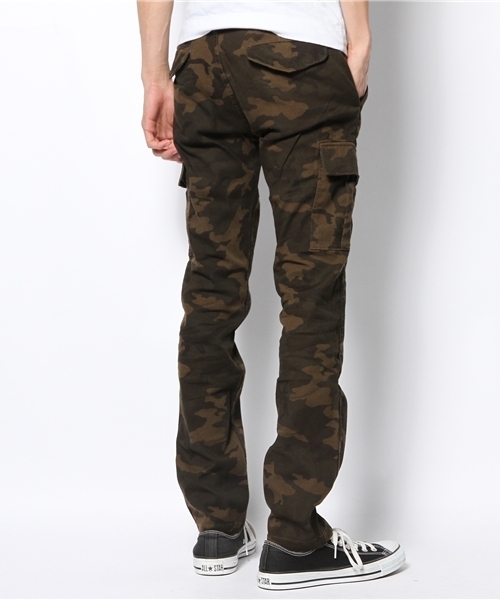 UNION STATION(ユニオンステーション)の「シェイプカーゴストレッチ/カモフラージュ(カーゴパンツ・メンズ・カーキ・SMALL/MEDIUM/LARGE/LL)」の3枚目の写真