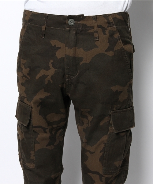 UNION STATION(ユニオンステーション)の「シェイプカーゴストレッチ/カモフラージュ(カーゴパンツ・メンズ・カーキ・SMALL/MEDIUM/LARGE/LL)」の4枚目の写真