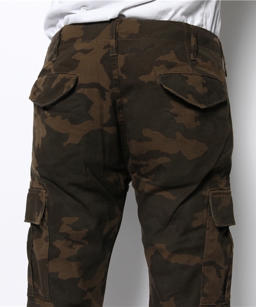 UNION STATION(ユニオンステーション)の「シェイプカーゴストレッチ/カモフラージュ(カーゴパンツ・メンズ・カーキ・SMALL/MEDIUM/LARGE/LL)」の5枚目の写真