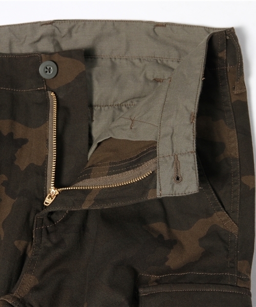 UNION STATION(ユニオンステーション)の「シェイプカーゴストレッチ/カモフラージュ(カーゴパンツ・メンズ・カーキ・SMALL/MEDIUM/LARGE/LL)」の8枚目の写真