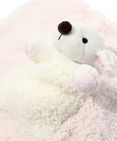 BAREFOOT DREAMS(ベアフットドリームズ)の「516 Cozy Chic Barefoot Pocket Buddie 15*17(その他ベビー用品・キッズ・ピンク/ブルー/グレー系その他・FREE)」の4枚目の写真