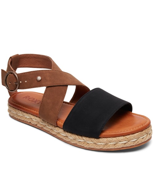 ROXY(ロキシー)の「RAYSA/ロキシー ビーチサンダル ビーサン(サンダル・レディース・ブラック/ベージュ・24cm/25cm/23cm)」の1枚目の写真
