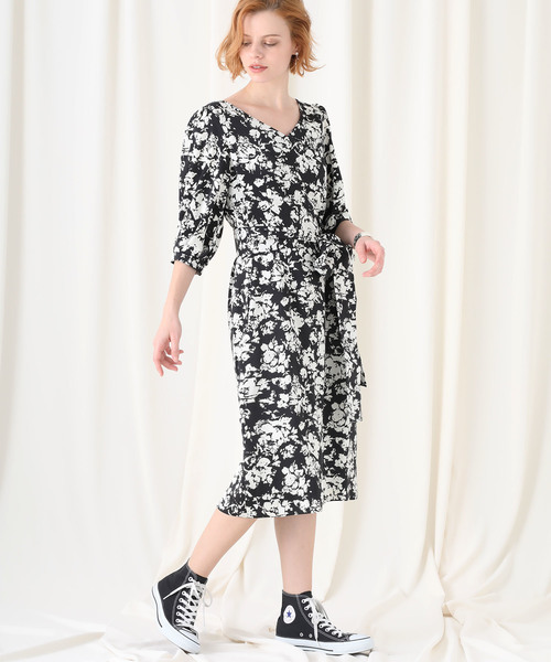 包装無料 送料無料 Studious ステュディオス 18ss ダークフラワーリボンワンピース サイズ 2 ワンピース ブランド古着バズストア ラッピング無料 返品も保証 Energydynamics Lac Com