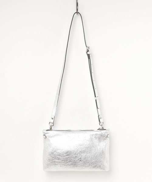 GIANNI CHIARINI(ジャンニ キアリーニ)の「GIANNI CHIARINI: 【HERMY】 ショルダーバッグ(ショルダーバッグ・レディース・シルバー/ゴールド・F)」の5枚目の写真