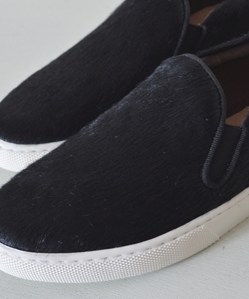 MOHI（モヒ）の「MOHI:スリッポン◇（スニーカー・レディース・ブラック/レオパード・37/36/38）」の3枚目の写真