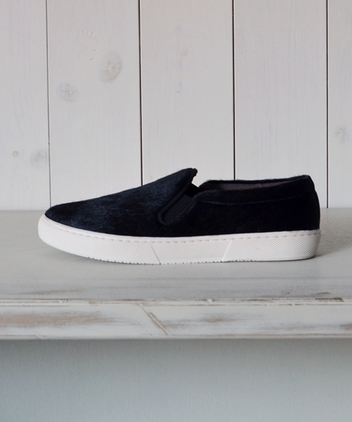 MOHI（モヒ）の「MOHI:スリッポン◇（スニーカー・レディース・ブラック/レオパード・37/36/38）」の4枚目の写真