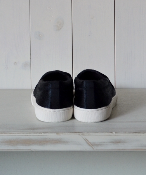 MOHI（モヒ）の「MOHI:スリッポン◇（スニーカー・レディース・ブラック/レオパード・37/36/38）」の5枚目の写真