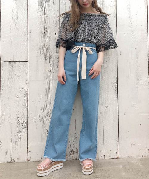 one after another NICE CLAUP（ワンアフターアナザーナイスクラップ）の「ライン入り厚底サンダル（サンダル・レディース・ブラウン/クリア・SMALL/MEDIUM/LARGE）」の11枚目の写真