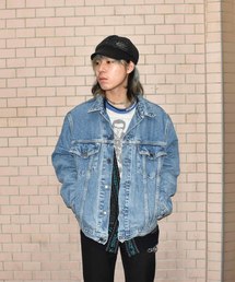 90s ヴィンテージ Levi's 70503 デニムジャケット 93年製 古着 90s Levi's 70503 08 ブラックデニムジャケット XL - メルカリ