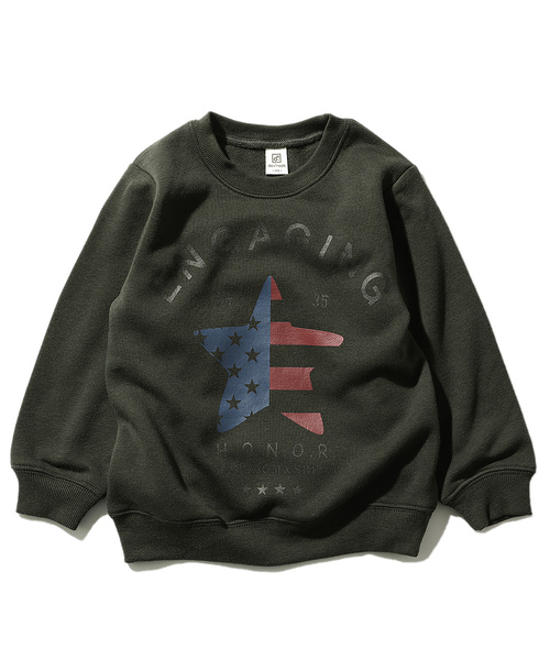 devirock(デビロック)の「デビラボ ロゴプリント裏起毛トレーナー(スウェット・キッズ・その他1/その他2/その他3/その他4/その他5/その他6/その他7/その他8/その他9/その他10/その他11/その他12/その他13/その他14/その他15/その他16/その他17/その他18/その他19/その他20・80cm/90cm/110cm/100cm/120cm/130cm/140cm/150cm/160cm)」の6枚目の写真