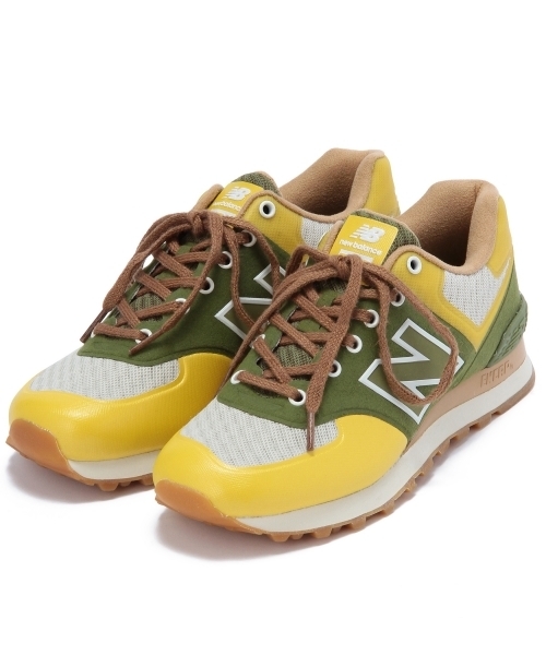 Another Edition(アナザーエディション)の「NB ML574 ◆(スニーカー・レディース・ホワイト/ダークグリーン・22.5cm/23.5cm/24.5cm)」の1枚目の写真