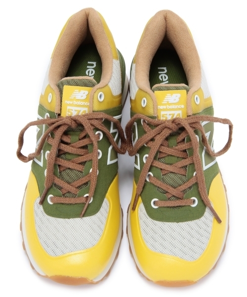 Another Edition(アナザーエディション)の「NB ML574 ◆(スニーカー・レディース・ホワイト/ダークグリーン・22.5cm/23.5cm/24.5cm)」の5枚目の写真