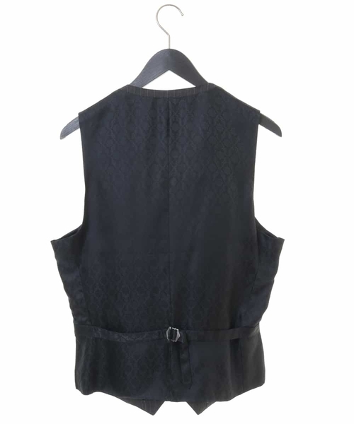 MICHEL KLEIN HOMME   （ミッシェルクランオム）の「ジレ（ビエラーノストライプ）（その他アウター・メンズ・ネイビー/グレー・48/44/51）」の3枚目の写真