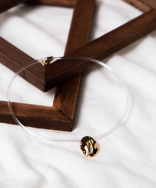 WEGO(ウィゴー)の「WEGO/クリアメタルチョーカー(チョーカー・レディース・ゴールド/シルバー・FREE)」の1枚目の写真