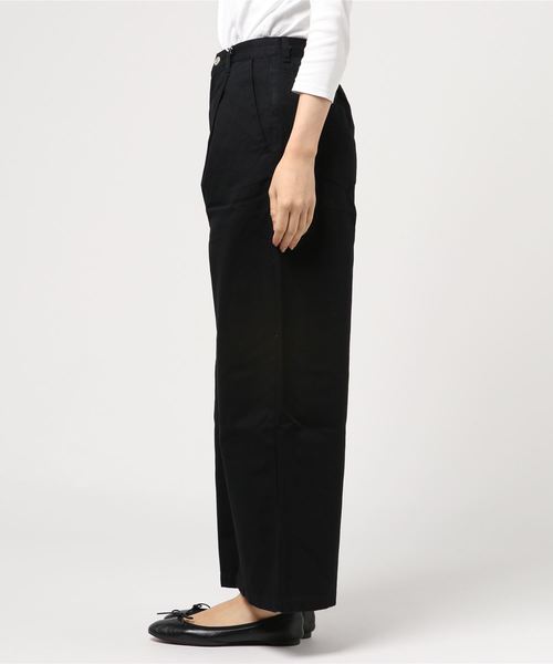 Culture Medium(カルチャーミディアム)の「20sツイルハイウエストワイドパンツ(その他パンツ・レディース・ブラック/ベージュ/パープル/ブラウン/カーキ・FREE)」の7枚目の写真
