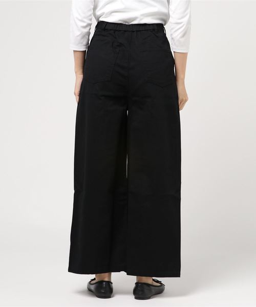 Culture Medium(カルチャーミディアム)の「20sツイルハイウエストワイドパンツ(その他パンツ・レディース・ブラック/ベージュ/パープル/ブラウン/カーキ・FREE)」の6枚目の写真