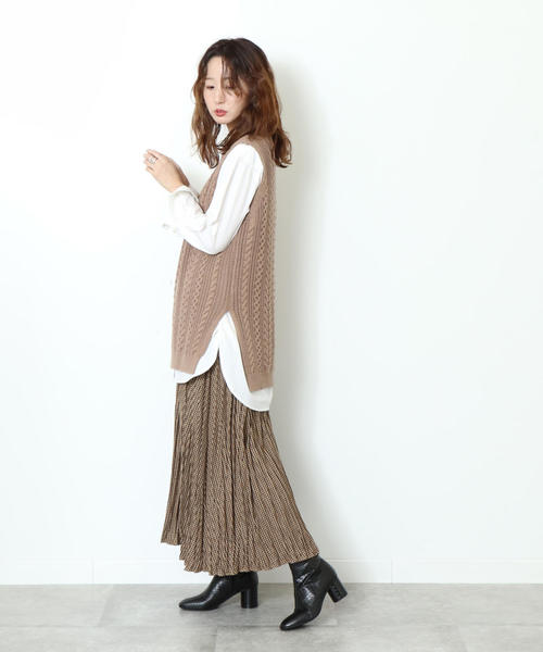 coen（コーエン）の「【WEB限定追加生産・ムック本掲載】ブロードバンドカラー ロングシャツ（シャツ/ブラウス・レディース・ブラウン/ホワイト/ロイヤルブルー・FREE）」の22枚目の写真