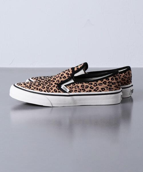 VANS（バンズ）の「＜VANS（ヴァンズ）＞レオパード スリッポン（スリッポン・レディース・ダークブラウン・5/4h/6h/6/5h）」の9枚目の写真