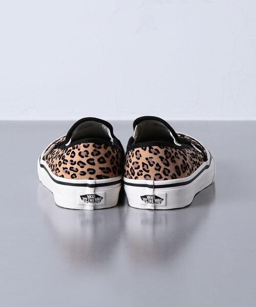 VANS（バンズ）の「＜VANS（ヴァンズ）＞レオパード スリッポン（スリッポン・レディース・ダークブラウン・5/4h/6h/6/5h）」の6枚目の写真