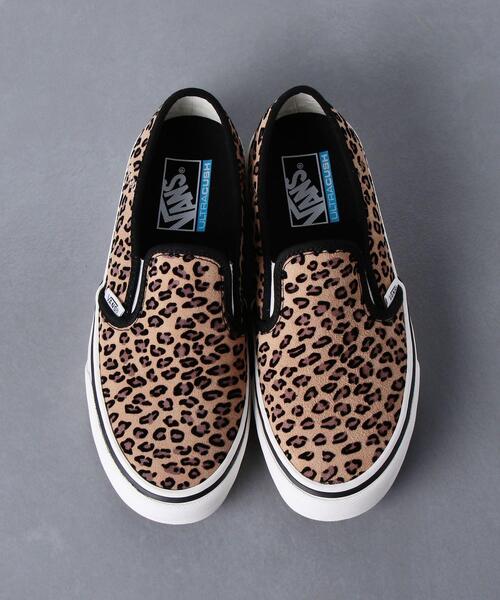 VANS（バンズ）の「＜VANS（ヴァンズ）＞レオパード スリッポン