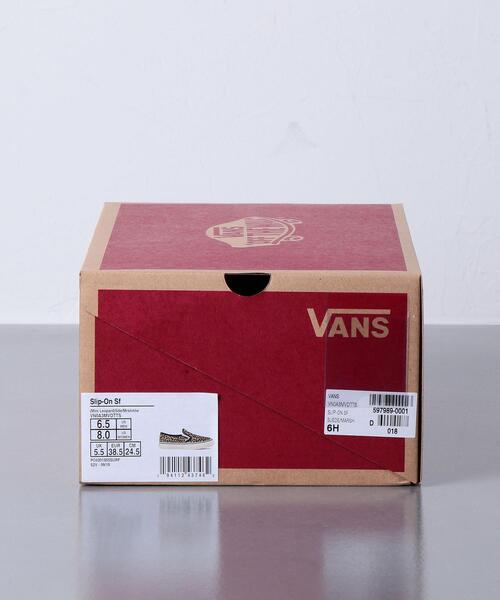 VANS（バンズ）の「＜VANS（ヴァンズ）＞レオパード スリッポン（スリッポン・レディース・ダークブラウン・5/4h/6h/6/5h）」の10枚目の写真