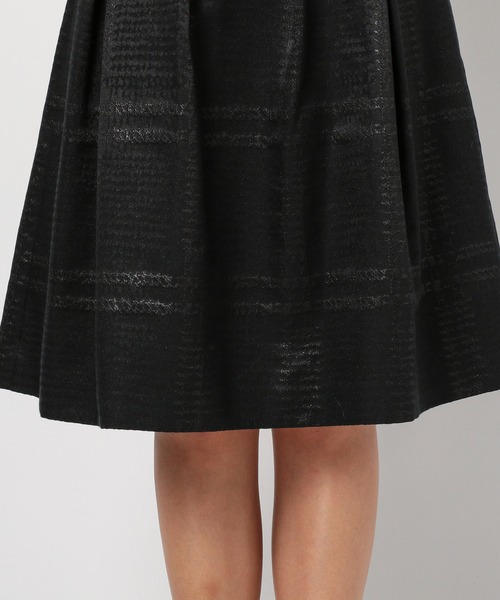 NARACAMICIE（ナラカミーチェ）の「ラメジャカードスカート（スカート・レディース・ブラック・SMALL/MEDIUM/LARGE）」の10枚目の写真