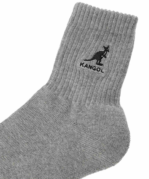 KANGOL（カンゴール）の「【KANGOL】カンゴール/クォーター丈ソックス /メンズ/無地3足セット（ソックス/靴下・メンズ・ホワイト/ブラック/マルチ・FREE）」の7枚目の写真