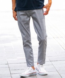 ストレッチ コットンツイル / カラー スキニー ベーシック アンクル パンツ