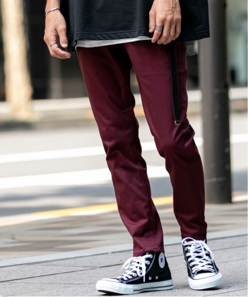 JILL BLAZE（ジルブレイズ）の「ストレッチ コットンツイル / カラー スキニー ベーシック アンクル パンツ（その他パンツ・メンズ・ホワイト/ブラック/チャコールグレー/ライトグレー/グレー系その他/グレー系その他2/ベージュ/カーキ/ネイビー/ワインレッド・M/L/LL）」の12枚目の写真