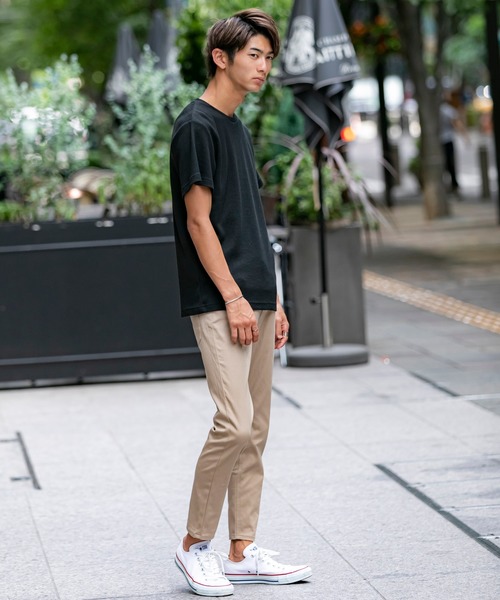 JILL BLAZE（ジルブレイズ）の「ストレッチ コットンツイル / カラー スキニー ベーシック アンクル パンツ（その他パンツ・メンズ・ホワイト/ブラック/チャコールグレー/ライトグレー/グレー系その他/グレー系その他2/ベージュ/カーキ/ネイビー/ワインレッド・M/L/LL）」の14枚目の写真