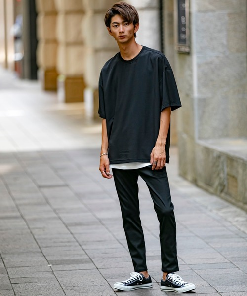 JILL BLAZE（ジルブレイズ）の「ストレッチ コットンツイル / カラー スキニー ベーシック アンクル パンツ（その他パンツ・メンズ・ホワイト/ブラック/チャコールグレー/ライトグレー/グレー系その他/グレー系その他2/ベージュ/カーキ/ネイビー/ワインレッド・M/L/LL）」の13枚目の写真