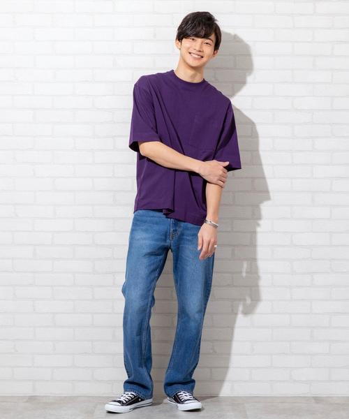 coen（コーエン）の「シューカットデニムパンツ（デニムパンツ・メンズ・ブラック/コバルトブルー・MEDIUM/LARGE/X-LARGE/SMALL）」の10枚目の写真