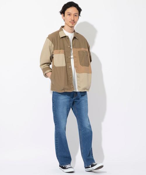 coen（コーエン）の「シューカットデニムパンツ（デニムパンツ・メンズ・ブラック/コバルトブルー・MEDIUM/LARGE/X-LARGE/SMALL）」の7枚目の写真