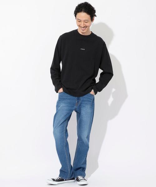 coen（コーエン）の「シューカットデニムパンツ（デニムパンツ・メンズ・ブラック/コバルトブルー・MEDIUM/LARGE/X-LARGE/SMALL）」の3枚目の写真