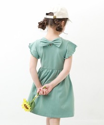 フレア袖ワンピース