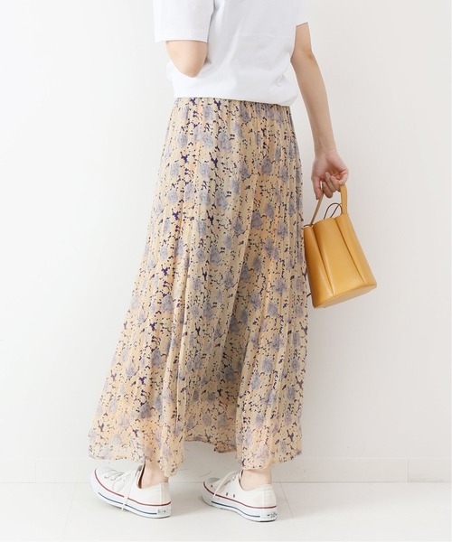 Pas スカート Ne 別注ジョーゼットスカート スカート Spick Span スピックアンドスパン のファッション セール Spick Quittez