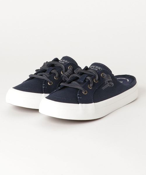 Sperry Top-Sider(スペリートップサイダー)の「SPERRY TOPSIDER スペリートップサイダー CREST VIBE MULE クレスト バイブ ミュール STS84171 NAVY(スニーカー・レディース・ブルー・7h/6h/5h/8/6/7)」の1枚目の写真