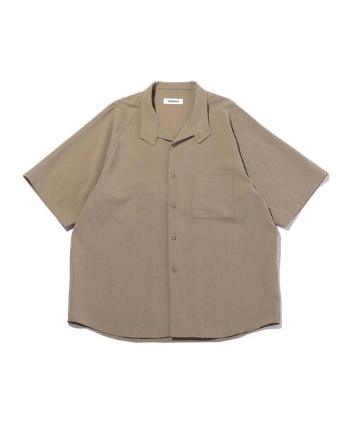 MONKEY TIME(モンキータイム)の「<monkey time> PE/TRO DOG EAR SSL/シャツ(シャツ/ブラウス・メンズ・ブラック/ベージュ/コバルトブルー・S/M/L/XL)」の2枚目の写真