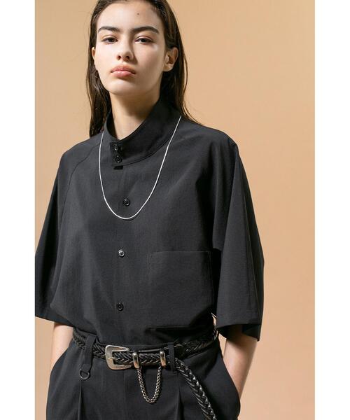 MONKEY TIME(モンキータイム)の「<monkey time> PE/TRO DOG EAR SSL/シャツ(シャツ/ブラウス・メンズ・ブラック/ベージュ/コバルトブルー・S/M/L/XL)」の17枚目の写真