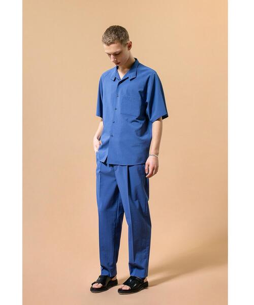 MONKEY TIME(モンキータイム)の「<monkey time> PE/TRO DOG EAR SSL/シャツ(シャツ/ブラウス・メンズ・ブラック/ベージュ/コバルトブルー・S/M/L/XL)」の7枚目の写真