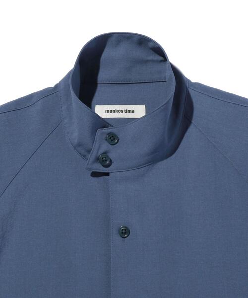 MONKEY TIME(モンキータイム)の「<monkey time> PE/TRO DOG EAR SSL/シャツ(シャツ/ブラウス・メンズ・ブラック/ベージュ/コバルトブルー・S/M/L/XL)」の20枚目の写真