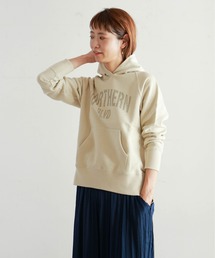 NOMBRE IMPAIR | コットン裏毛　ロゴ入りパーカー(パーカー)
