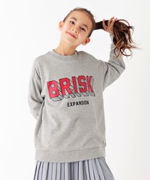 3can4on（サンカンシオン）の「◆【WEB限定】100-150cm　裏毛POPロゴトレーナー（スウェット）」