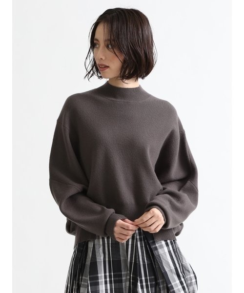 FRAY I.D - ♡ ハイネックルーズニットプルオーバー♡ FRAY I.D（フレイアイディー）の「ハイネックルーズニットプル