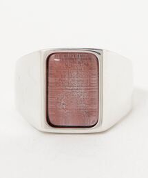 blatto（ブラット）の「『blatto/ブラット』シルバー925 ユニセックス スクエア型ストーンデザインリング（リング・メンズ）」