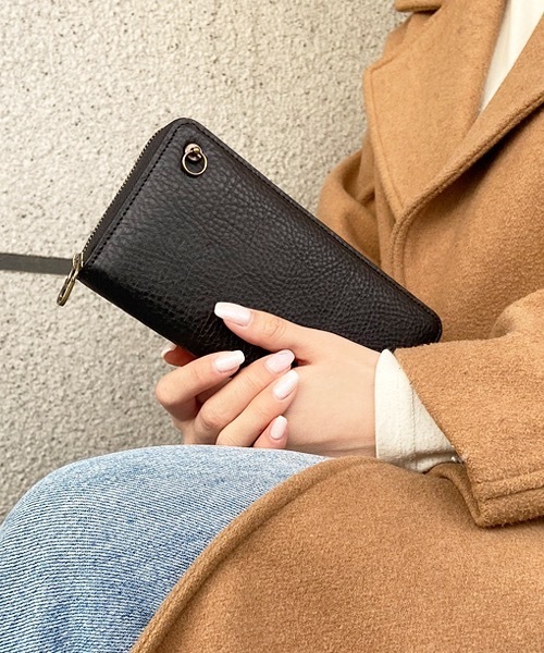 セール アリゾナ レザー ラウンドファスナー ロング ウォレット 本革 長財布 メンズ レディース 財布 Jam Home Made ジャムホームメイド のファッション通販 Zozotown