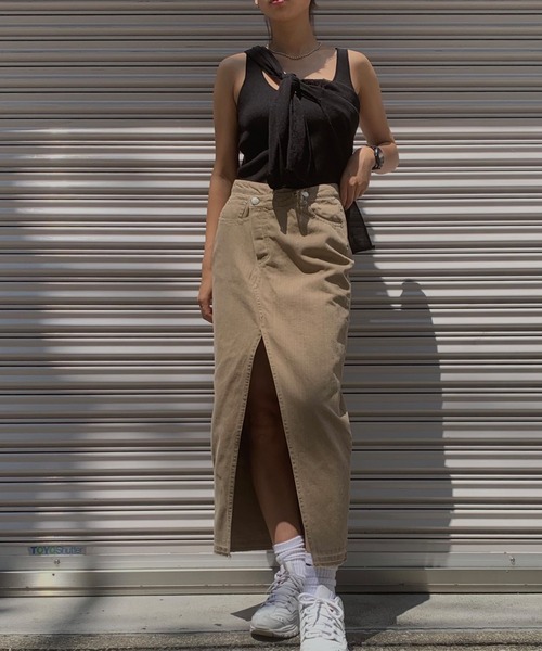 Avvenente(アベネンテ)の「【Avvenente】シアールーズニット(ニット/セーター・レディース・アイボリー/ブラック/ベージュ/グリーン・M)」の22枚目の写真